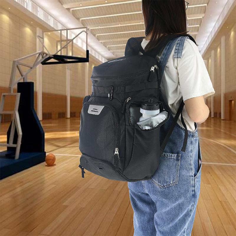 WOLT | Basketball Backpack Bags with Separate Ball Compartment and Shoes Pocket，Large Sports Equipment Bag for Basketball, Soccer, Rugby, Volleyball, Baseball Sport,Outdoor Sports Equipment Bag,Gym Bag