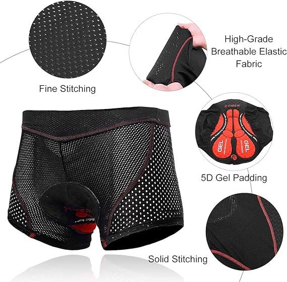 Cycling clothing underwea,CyclingShorts 3D Padded Bicycle Bike BikingUnderwear Shorts