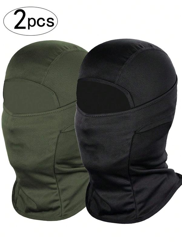 2Pcs Face Mask For Men Women, UV Protector Balaclava Face Mask, Shiesty Mask UV Protector Lightweight For Motorcycle Snowboard