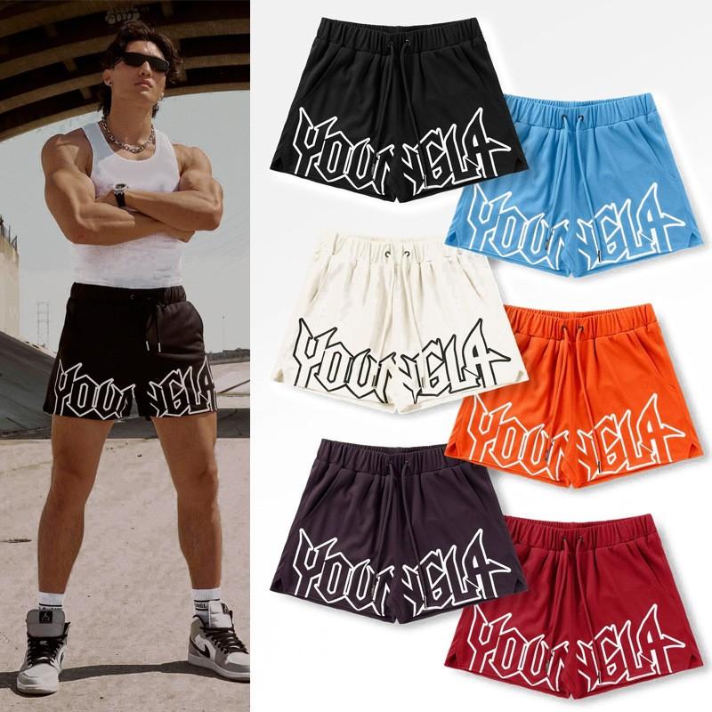 Youngla Summer Sports Fitness Shorts - Quick Drying & Breathable Basketball Training Shorts