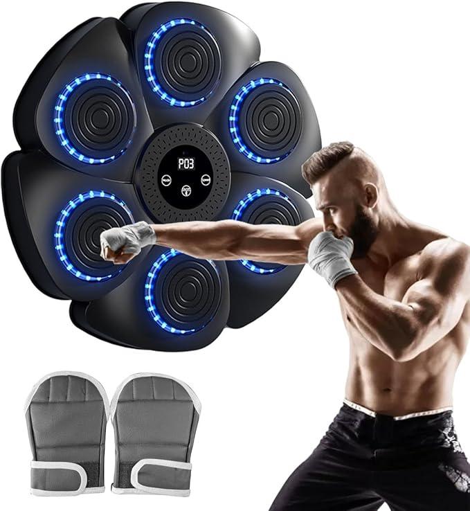 Music boxing machine Wall-mounted smart Bluetooth boxing equipment, suitable for boxing enthusiasts