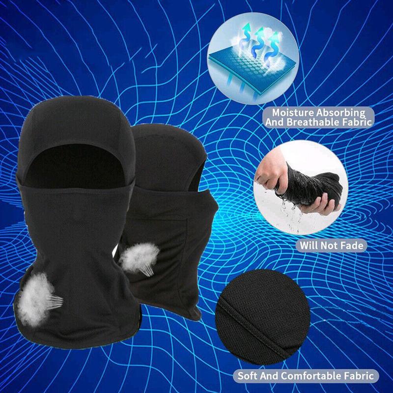 1-5PCS Winter Full Face Mask for Men Women Boys Girls, Balaclava Mask Sun Hood for Skiing Snowboarding