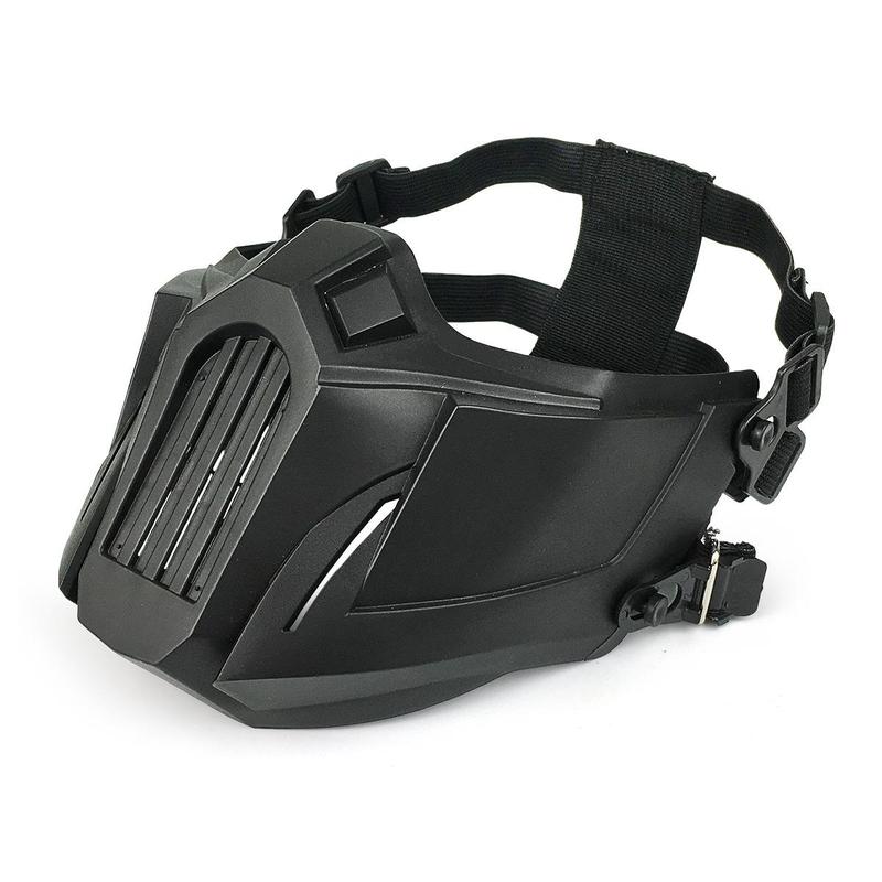 1 Set Tactical Mask, Protective Mask for Shooting Game, Protective Mouth Mask, 3D Half-face Protective Ski Masks, Men Gifts