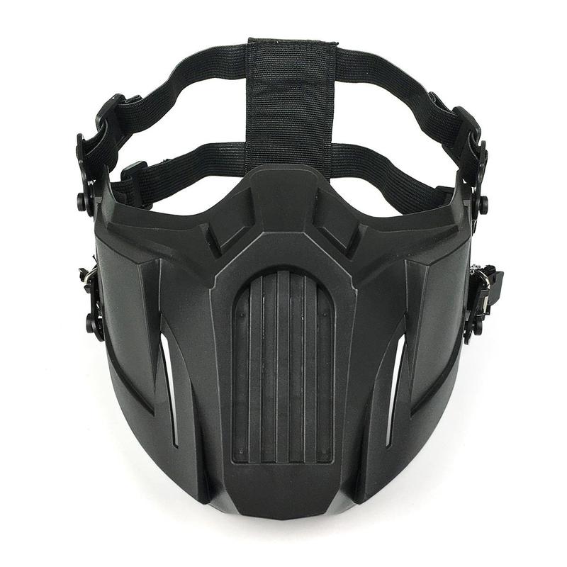 1 Set Tactical Mask, Protective Mask for Shooting Game, Protective Mouth Mask, 3D Half-face Protective Ski Masks, Men Gifts