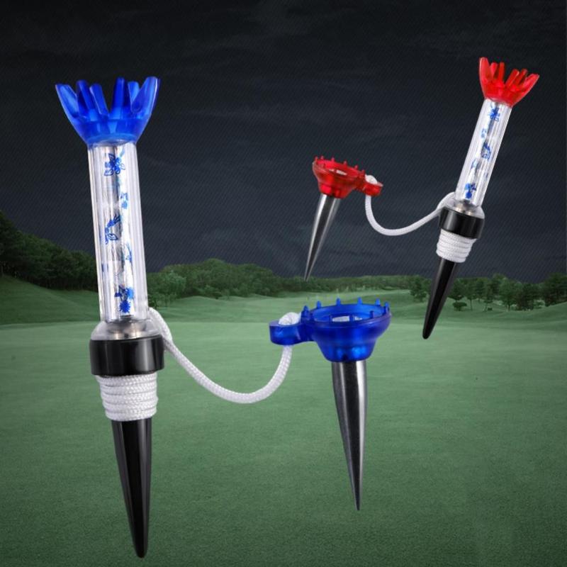 Golf Magnetic Spikes, 2 Counts Magnetic Golf Step Tees, Golf Training Practice Golf Tees, Outdoor Golf Accessories