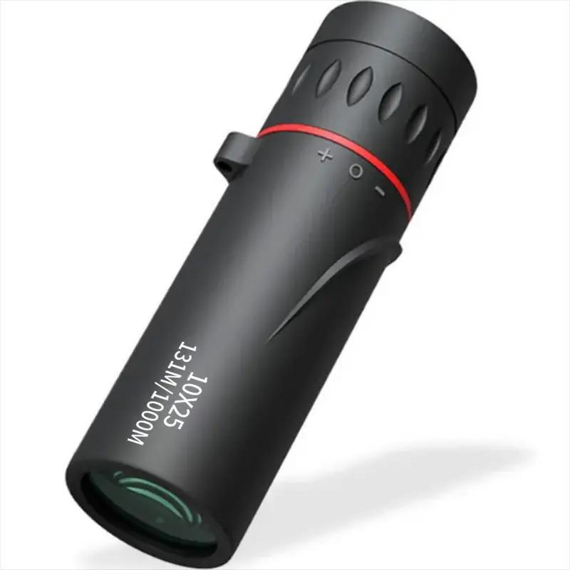 Portable Monocular Telescope, 10x Zoom Outdoor Telescope for Camping & Hunting & Travel & Fishing, Outdoor Camping & Hiking Equipment