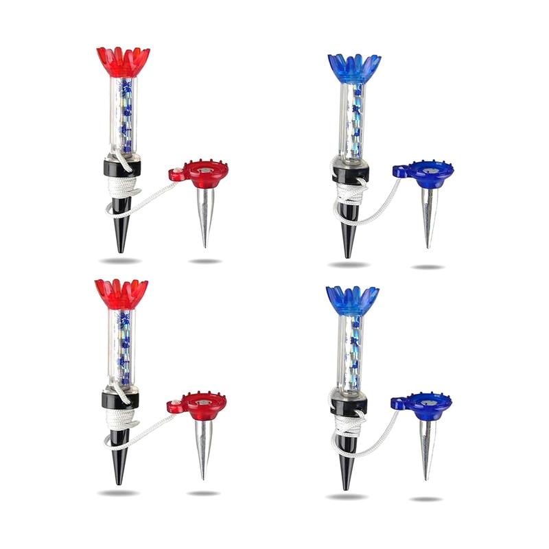 Magnetic Golf Tee Set, 4 Counts Set, with 360° Bounce Technology, Golf Gift, Golf Accessories