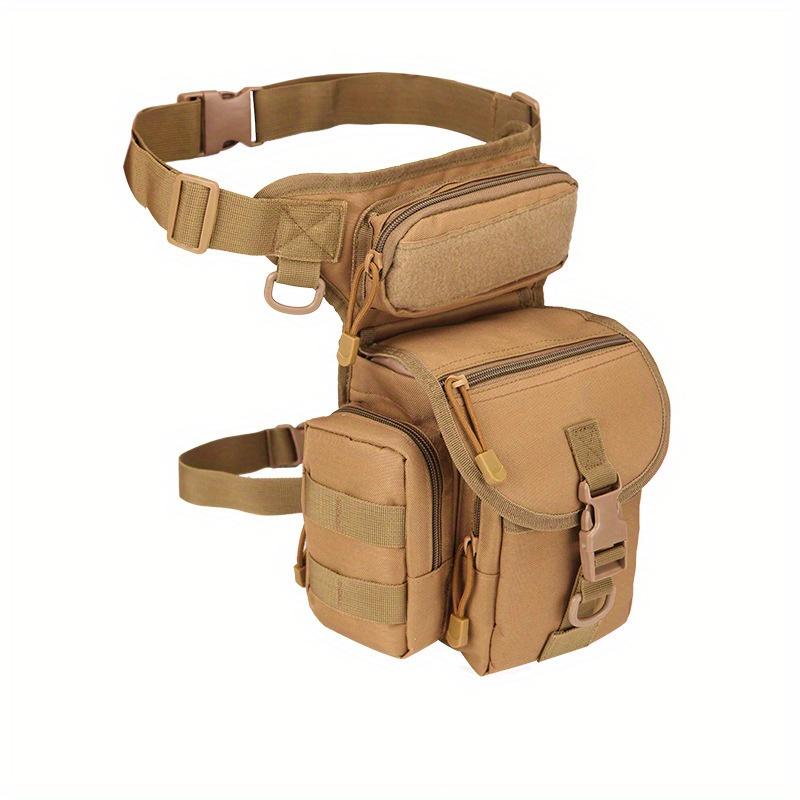 A Men's Belt Bag, Motorcycle Hip Bag, Suitable for Outdoor Activities, Fishing, Backpacking, Durable and Multifunctional Bag