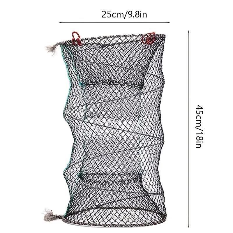 Foldable Mesh Fishing Net, Crab Mesh Net, Fish Net, Fishing Accessories