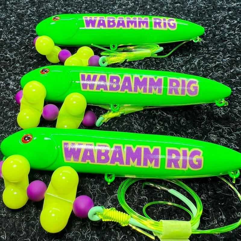 The Wabamm Rig - 3 Pack - 8 0 hooks 