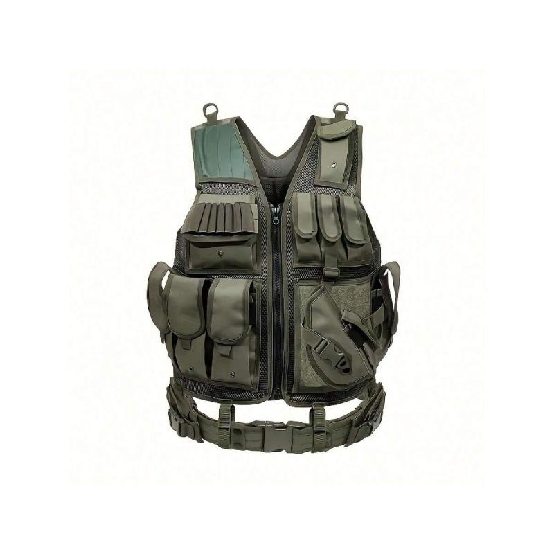 (BIACK FRIDAY)Multi-Functional Vest - Breathable, Quick Release, Adjustable, Water-Resistant, And Reflective - Ideal For Outdoor Adventures, Camping, Hiking, Fishing, Training, And Travel waterproof