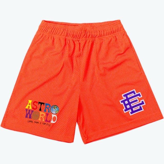 Kalisha EE Men's Summer Basketball Shorts, Fashionable Leisure Mesh Quick-Dry Fitness Pants, Loose Outerwear Five-Inch Shorts