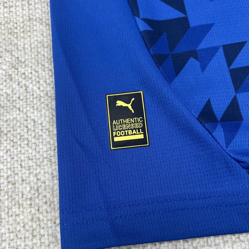 PUMA 2425 Al-Hilal Blue Home Neymar Jr. No. 10 Short Sleeve Soccer Jerseys