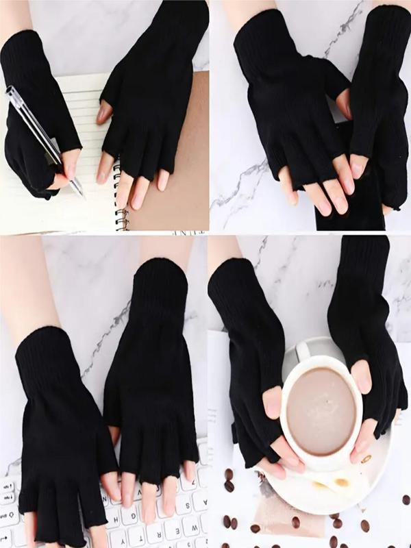 Unisex Half Finger Work Gloves, Sporty Warm Comfortable Gloves, Sports Gloves for Cycling Outdoor Activities