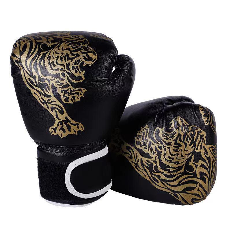 Children Professional Boxing Gloves Breathable PU Leather Fighting Gloves Boxing Training Kickboxing Gloves For Sport Sandbag