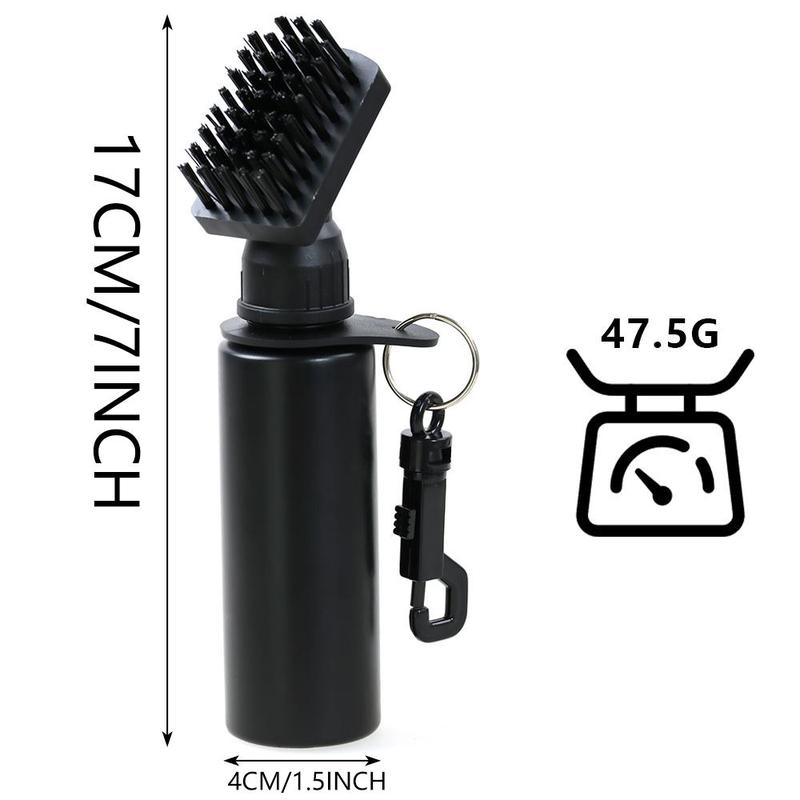 Golf Brush With Handle, Golf Club Cleaning Brush With Carabiner, Golf Cleaning Tool, Golf Accessories For Outdoor Sports