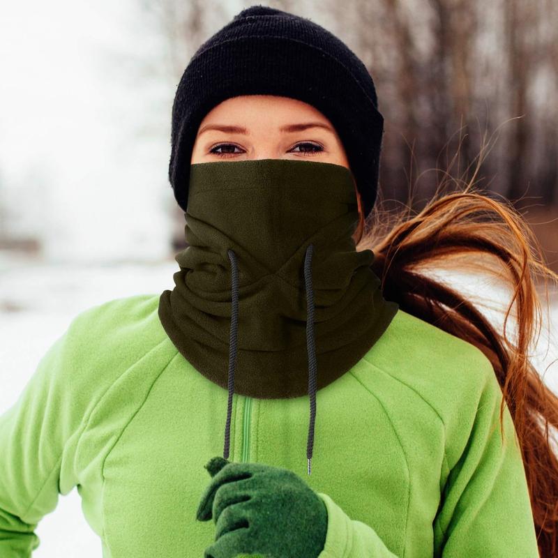 Winter Balaclava Face Mask, Windproof Ski Mask, Thermal Heavyweight Head Hood for Men and Women, Sports & Outdoor Hats, Warm Hood