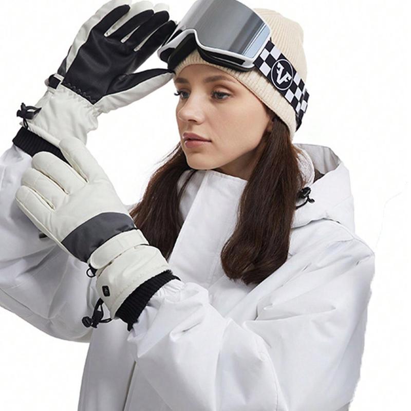 Winter Cycling Warm Gloves, Comfortable Anti-slip Windproof Ski Gloves, Sports Gloves for Men & Women, Outdoor Sports Accessories