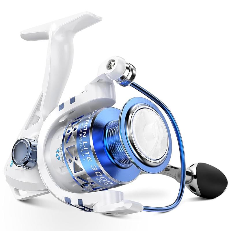 KastKing Centron Lite Baitcasting Reel  Lightweight, Glass Fiber Infused Nylon Frame – 7.6 OZ – 5 + 1 Anti-Reverse Ball Bearings, 7.1:1 High-Speed Gear Ratio Fishing Reel with Compact Design