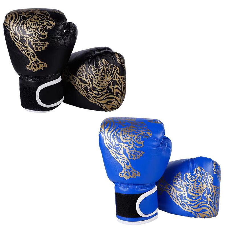 Children Professional Boxing Gloves Breathable PU Leather Fighting Gloves Boxing Training Kickboxing Gloves For Sport Sandbag