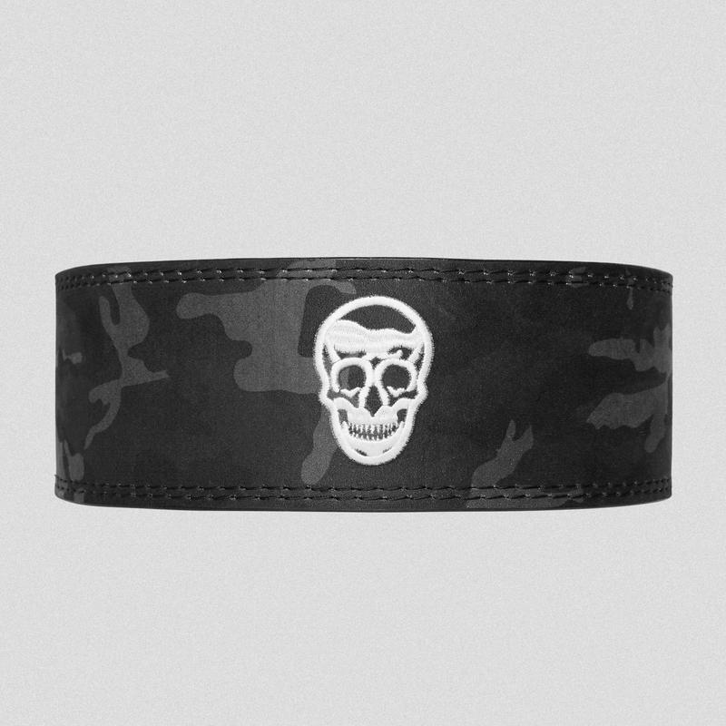 Gymreapers Midnight Camo 10MM Lever Weightlifting Belt - Durable and Performance-Driven with Lifetime Warranty