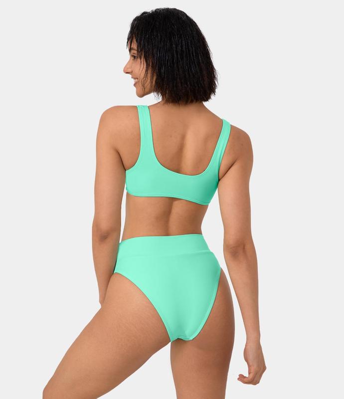 Halara Surf & Swimwear Parties Beach-Ready Crossover Bikini Swimsuit