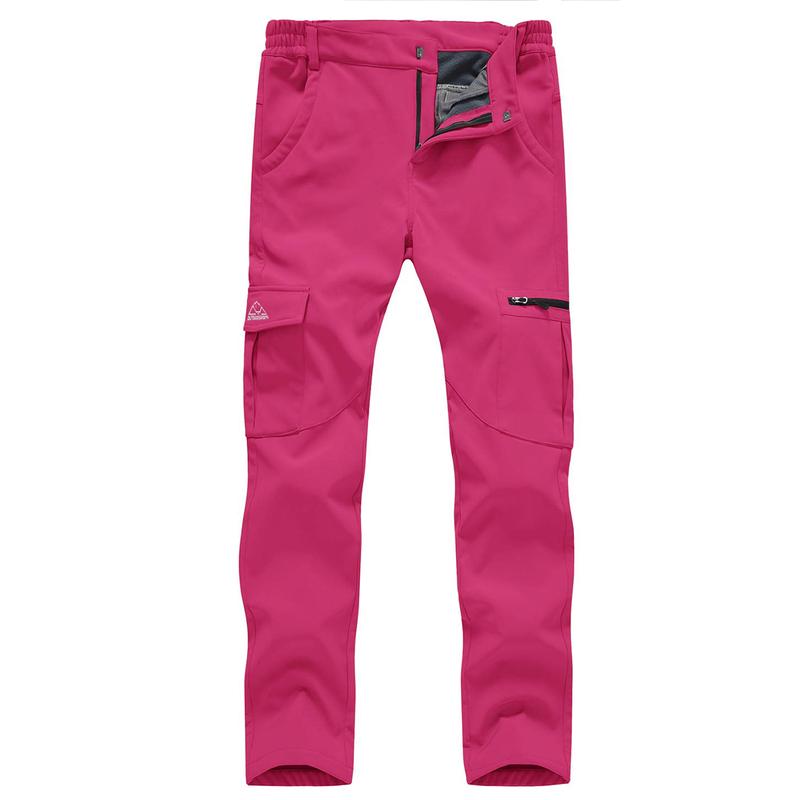 TBMPOY Women's Waterproof Windproof Outdoor Hiking Snow Ski Insulated Pants