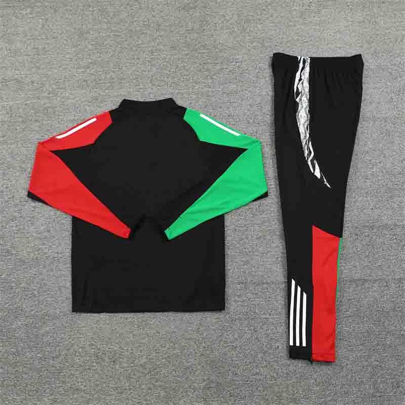 Adult Football Training Kit with Long Sleeve Tracksuit Coat - Model 2425