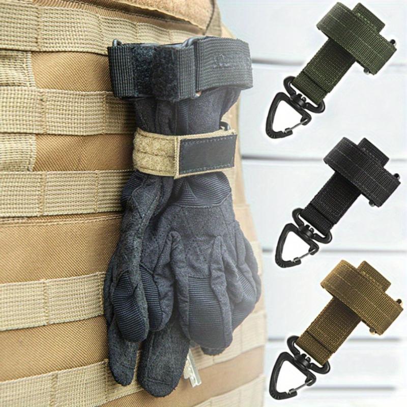 Multifunctional Gloves Strap, 3 Counts set Tactical Gloves Hanging Strap with Hook, Outdoor Accessories for Camping Hiking Travel,  Travel Essentials