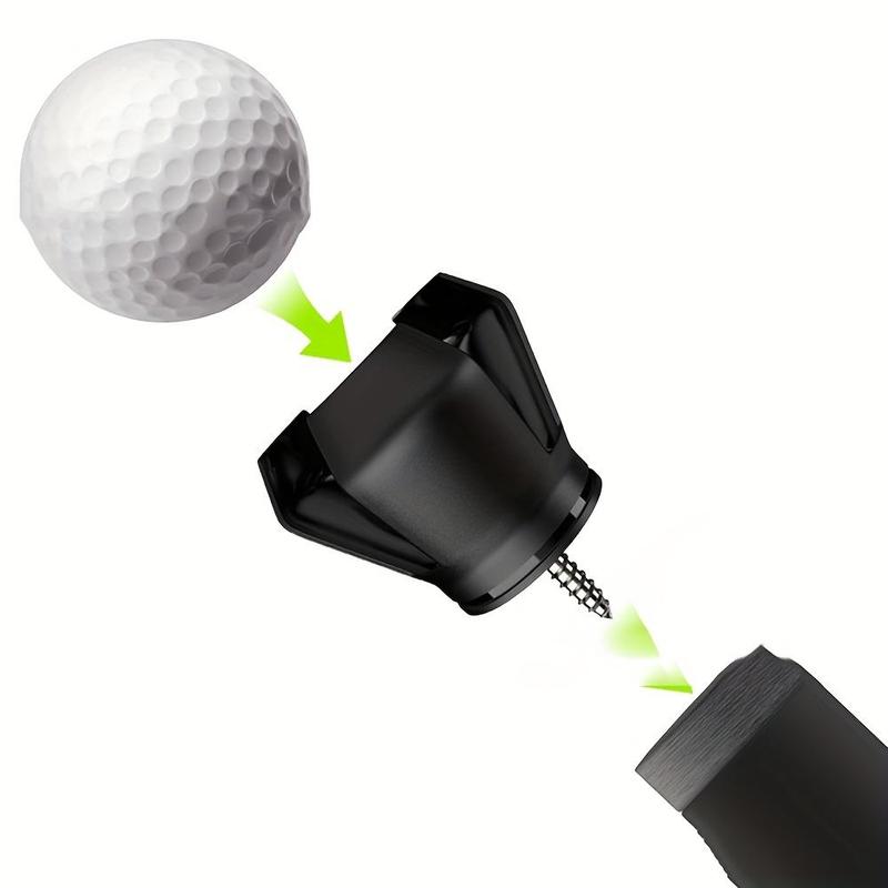 Golf Ball Picker, Ball Pick Up Clamp, Rubber Zinc Alloy Golf Supplies, Convenient Practical Golf Training Aids, Golf Accessories, Ball Sports Equipment