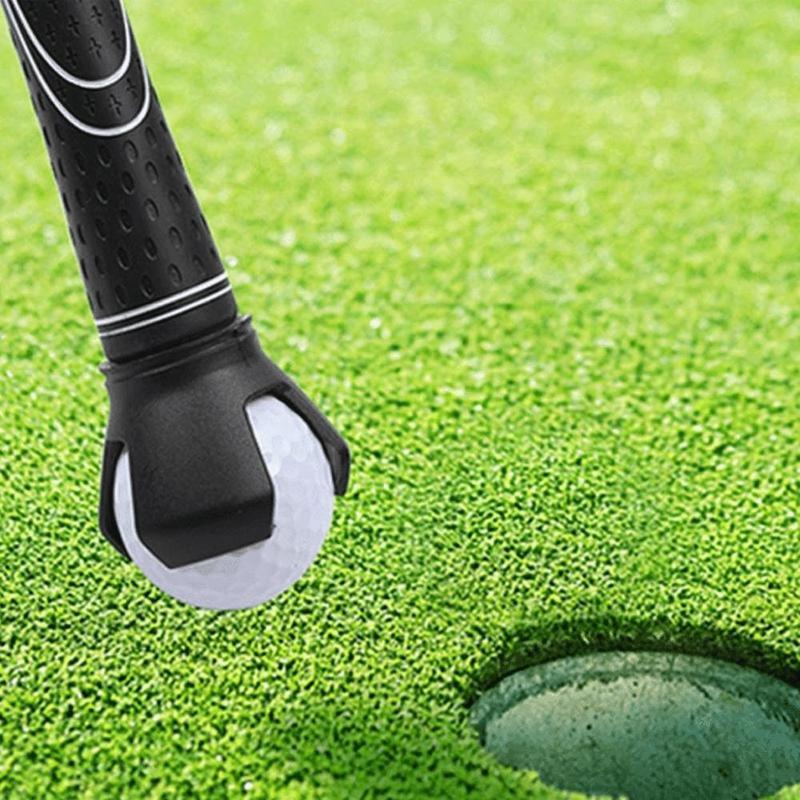 Golf Ball Picker, Ball Pick Up Clamp, Rubber Zinc Alloy Golf Supplies, Convenient Practical Golf Training Aids, Golf Accessories, Ball Sports Equipment