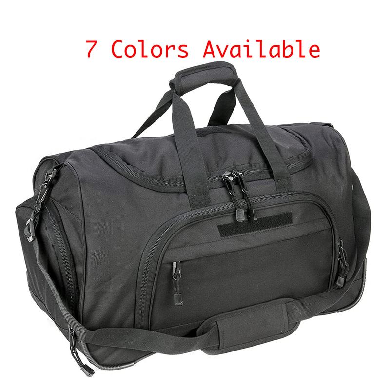 Gym Bag for Women & Men Tactical Duffle Military Weekender Travel Work Out Bags Lightweight Waterproof Sports Tote Shoe Pocket