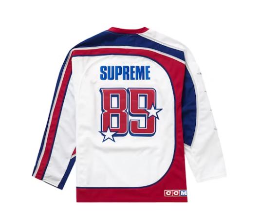 Supermeme CCM All Stars White Hockey Jersey - High-Quality & Customizable