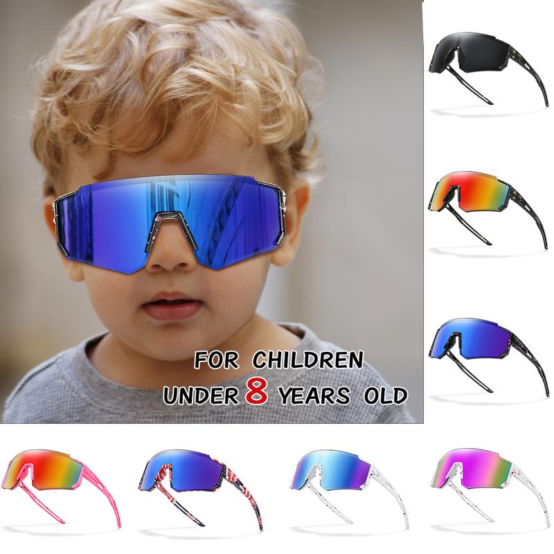 3-8 Year Old Children Outdoor Sunglasses Kids Boys Girls Bicycle Glasses UV400 Youth Sport Baseball Camping Mtb Bike Eyewear