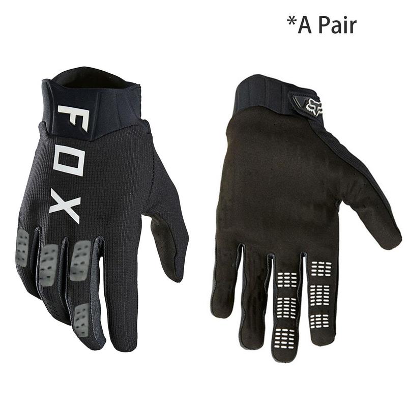 Sport & Outdoor Clothing, 1 Pair Cycling Gloves, Winter Outfits, Non-slip Breathable Mountain Bike Gloves, Wear-resistant Full Finger Racing Gloves, Motorcycle Gloves, Sports Gloves for Men, Gym Accessories, Boyfriend Gifts, Men Gifts, Gift Ideas