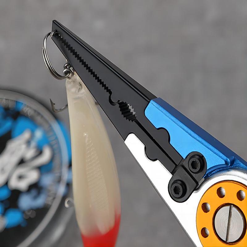 Multifunctional Fishing Pliers, Stainless Steel Fishing Pliers with Storage Bag, Portable Fishing Tool, Outdoor Fishing Accessories