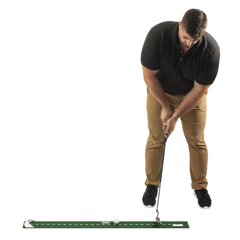 IZZZO Golf Putting Mat with Mirror - Perfect for Golfing at Home