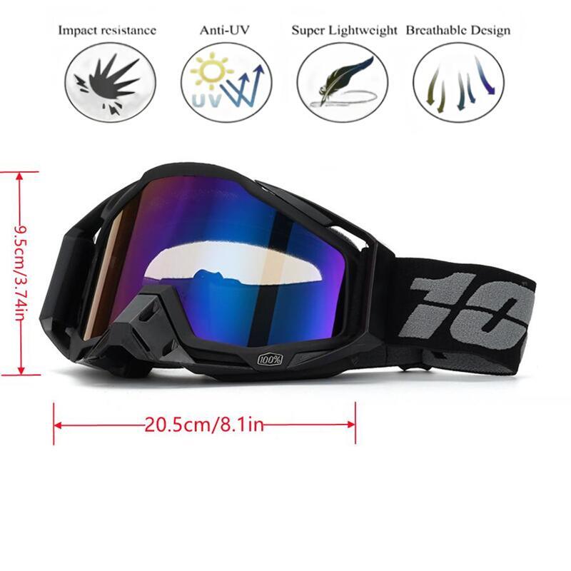 UV Protection Motorcycle Goggles, Summer Anti-sand Goggles, Universal Protective Goggles, Dust-proof Goggles for Off-road Riding, Fall Gift, Motorcycle Accessories