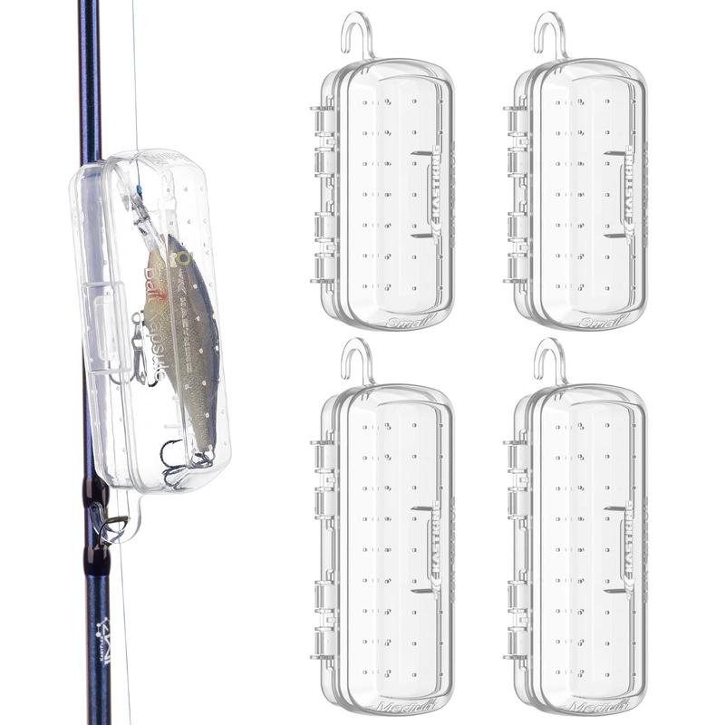 KastKing Bait Kapsule – Lure Cover with Vent Holes, Protects Hooks, Multiple Sizes (S, M, L, Jumbo) - Multiple Attachments for Freshwater & Saltwater Fishing Gear. Patent Pending.