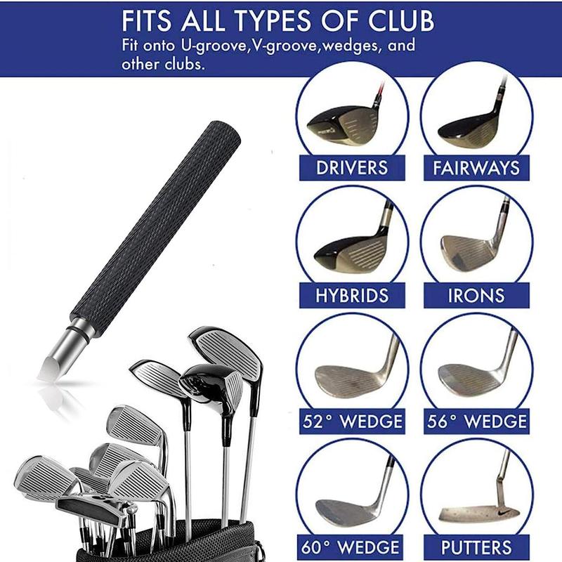 Golf Club Cleaning Tool, Golf Club Head & Groove Cleaner, Golf Club Maintenance Tool, Golf Accessories