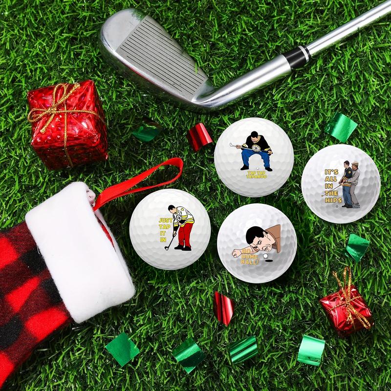 4 8-Ball Fun Golf Gift Set for Men, Dad, Golf Fans, Unique Fun Golf Gift Standard Size Single Piece