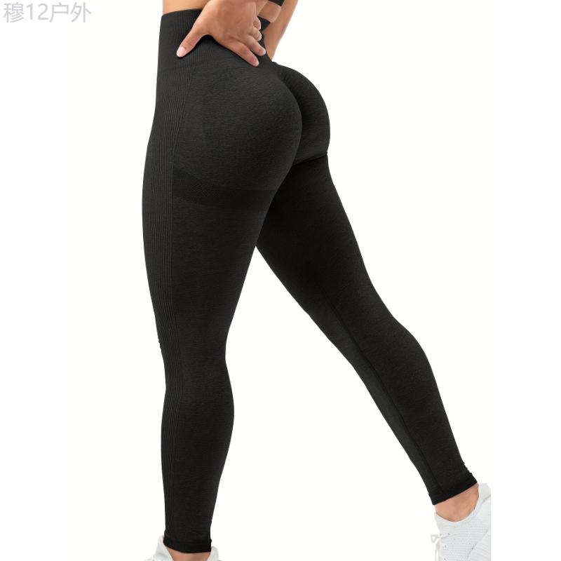 Wide Waistband Seamless Butt Lifting Leggings for Women - Sculpting, Comfortable, High-Waisted, Scrunch Butt Design - Gym, Fitness, Yoga, and Everyday Wear