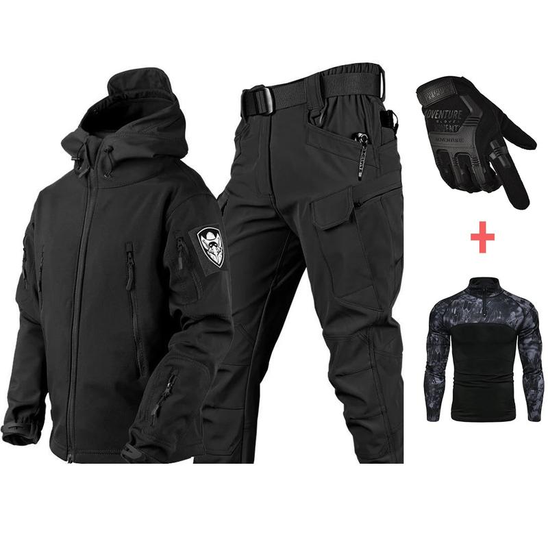 Men's Performance Outdoor Gear Set for Spring Autumn Winter