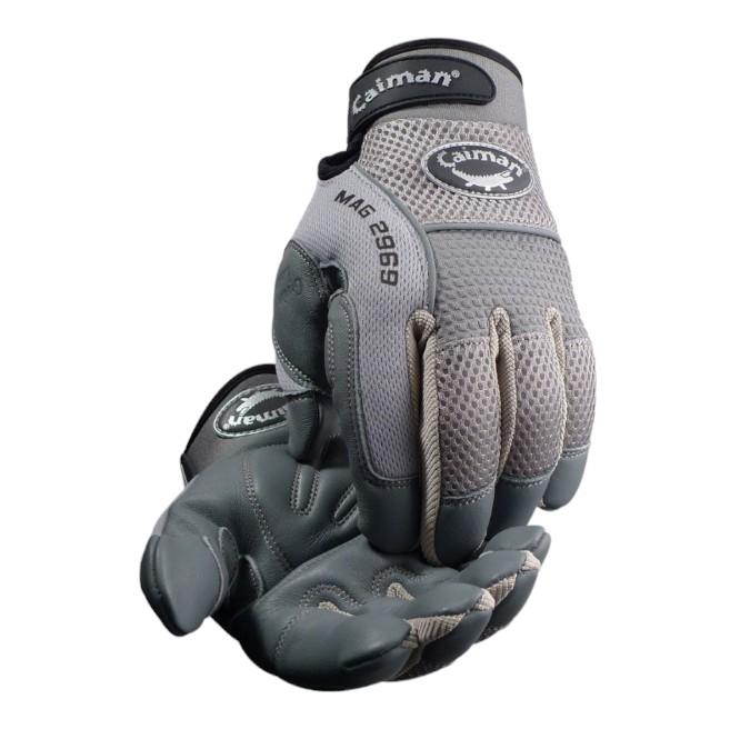 2969 - Sheep Grain Padded Palm Knuckle Protection Mechanics Gloves