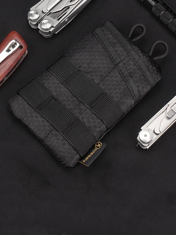 Portable Outdoor EDC Tool Storage Bag, Wear Resistant Outdoor Accessories, Lightweight Mini EDC Pouch, Sundries Bag