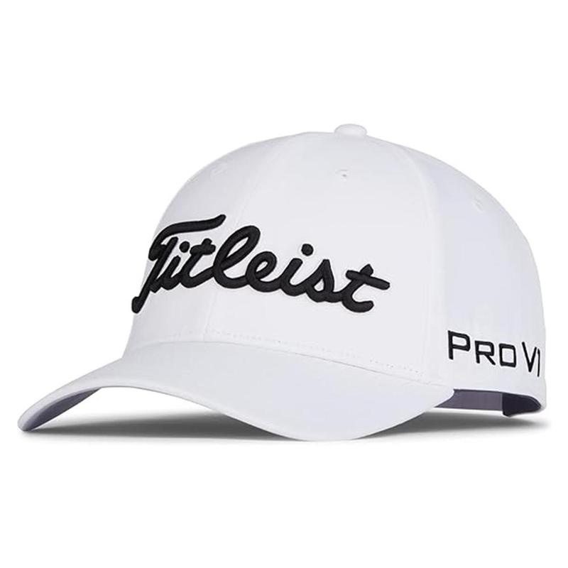 Titleist Men’s Tour Performance Golf Hat, White