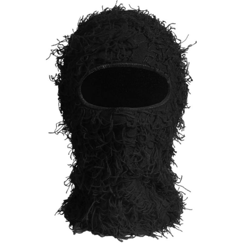 Plush head cover,Winter,Men,Ski Mask for Men Women Shiesty Mask Shaggy Knitted Full Face Ski Mask Windproof Neck Warmer