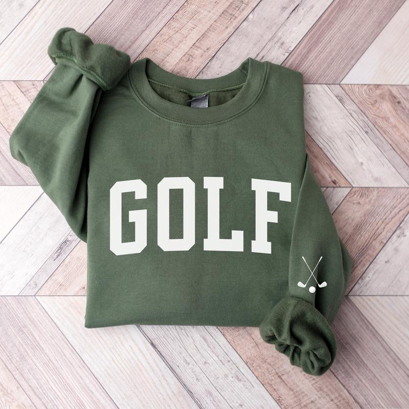 Golf Sweatshirt Women's Golf Shirt Girls Golfing Shirt Female Golf Shirt Golfing Shirt Women Girl Golf Tee Shirt