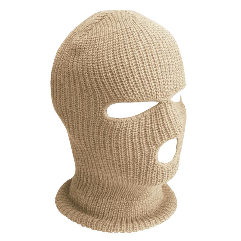 Winter Ski Mask 3 Hole Knitted Skull Balaclava Beanie Hat for Outdoor Sports winter warm face mask