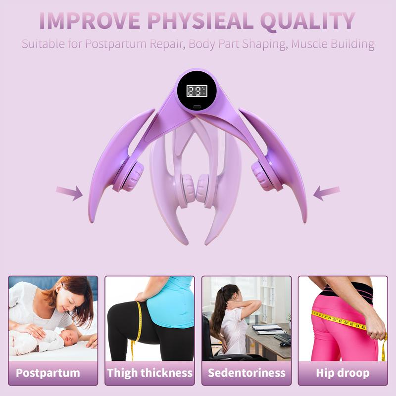 TomoGym Thigh Master Thigh Exercise, Home Exercise Equipment, Hip and Inner Thigh Trainer, Pelvic Floor Trainer, Thigh Workout Equipment